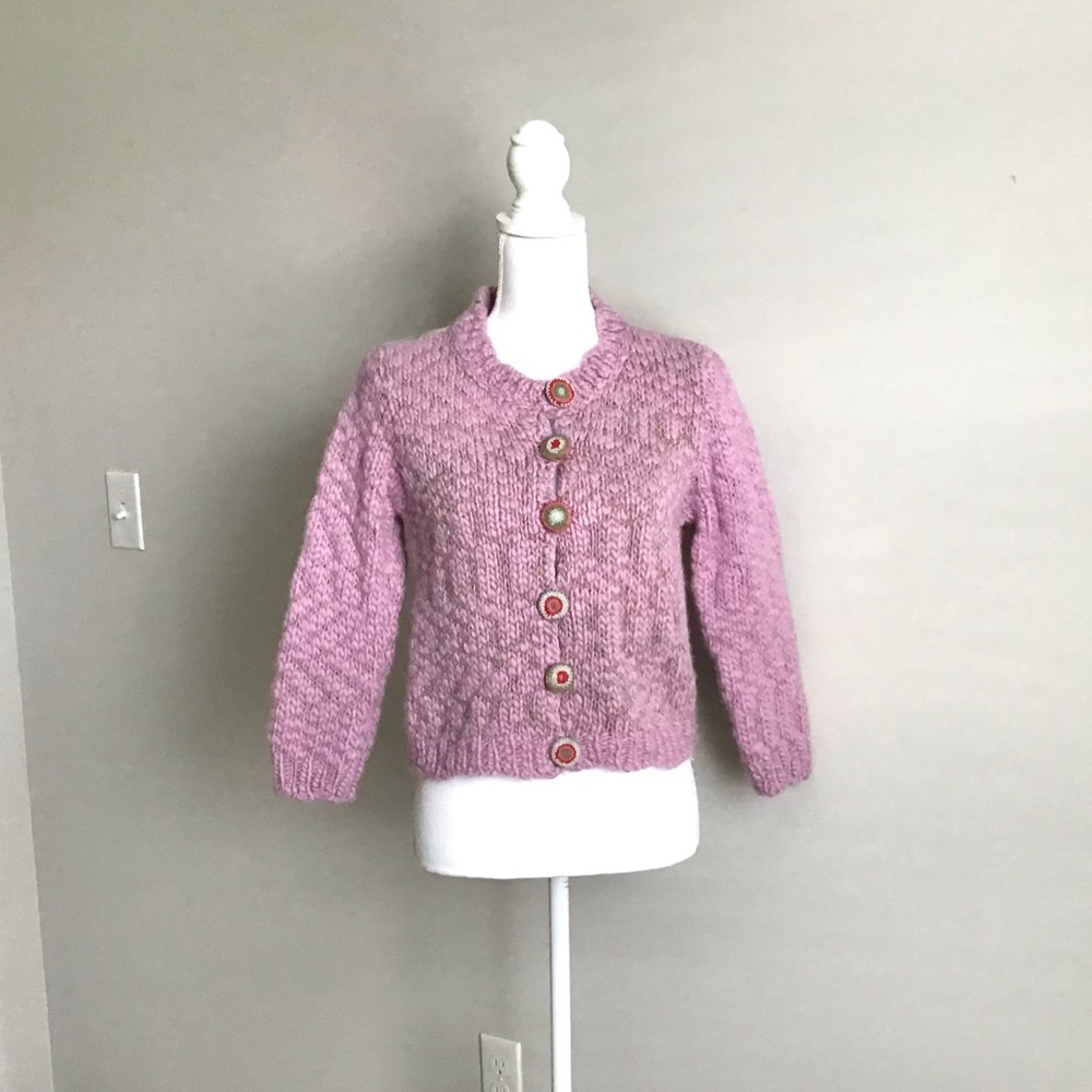 Rare Vintage Wool Cardigan Sweater ASO Maddie in The Suite Life of Zack and Cody - Picture 13 of 14
